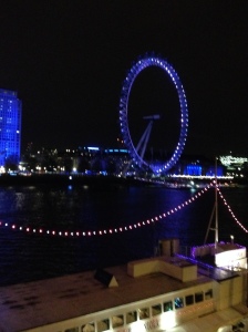 "London Eye" - het grootste reuzenrad van Europa.